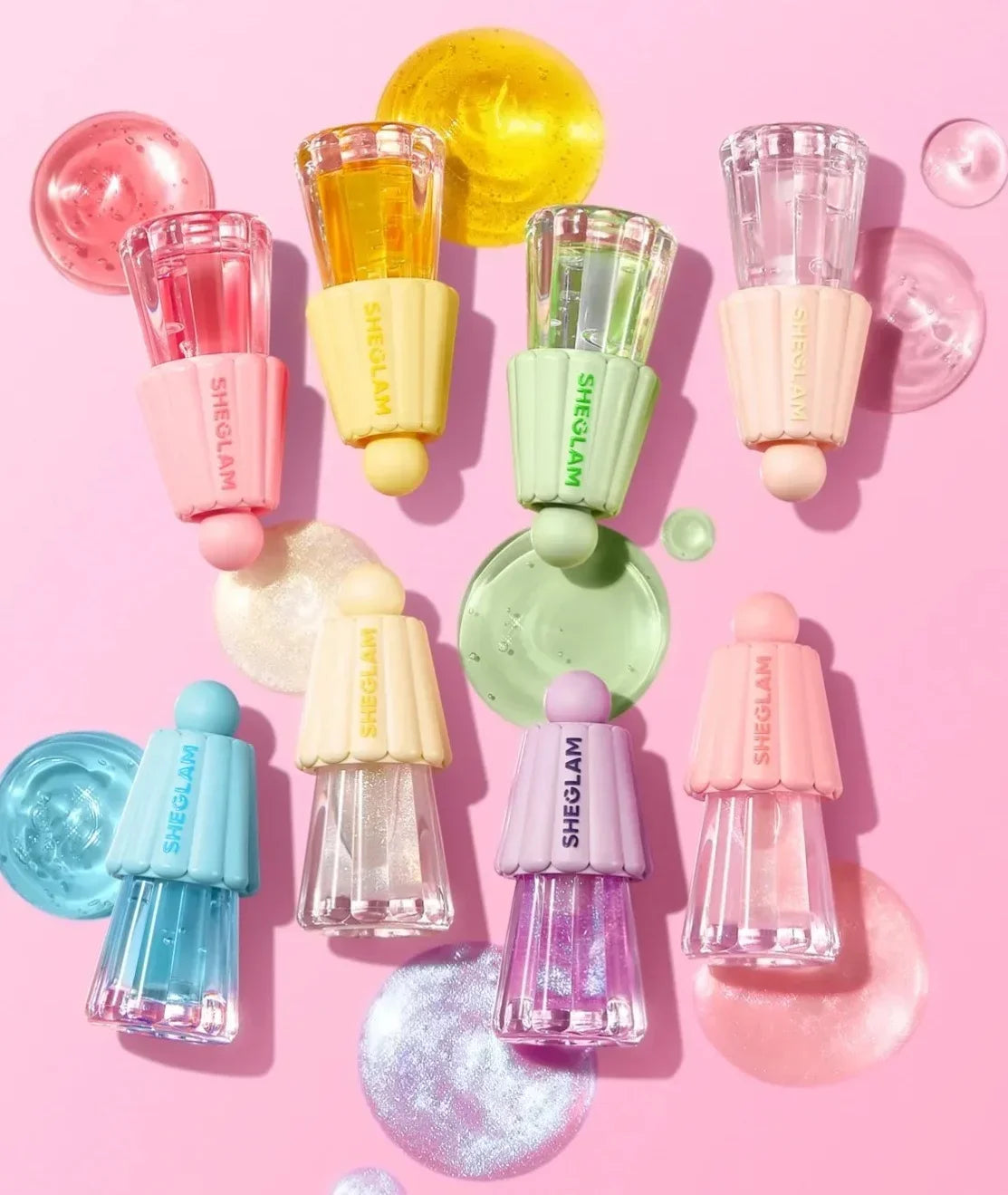Ultimate Gloss Combo – Sheglam Lip Oil, Lip Glaze & Pro Makeup Brushes ✨