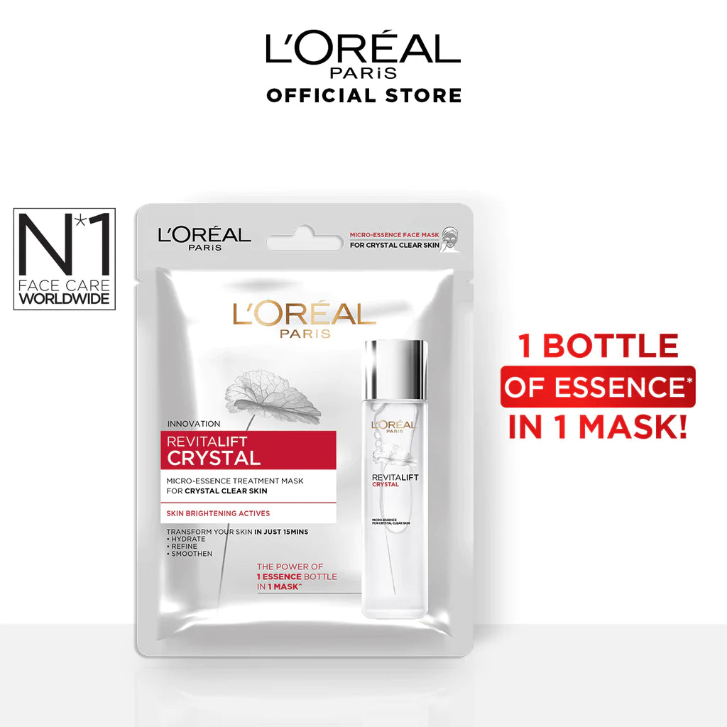 L'Oréal Paris Revitalift Crystal Micro Essence Treatment Mask