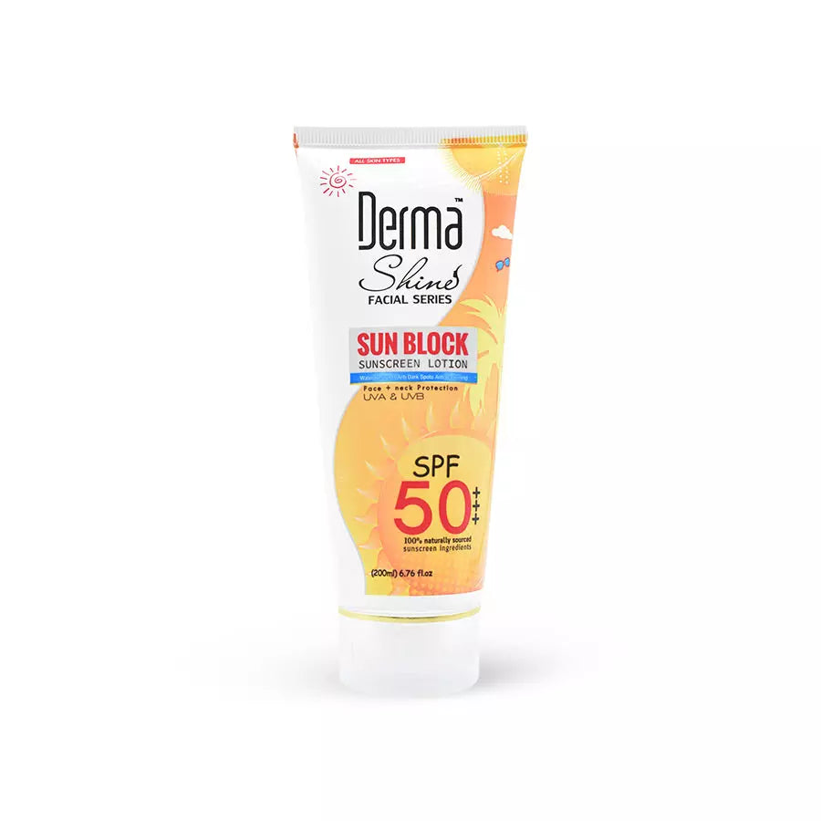Derma Shine Sun Block SPF 50 Plus 200g