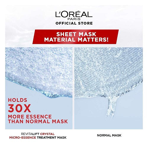 L'Oréal Paris Revitalift Crystal Micro Essence Treatment Mask