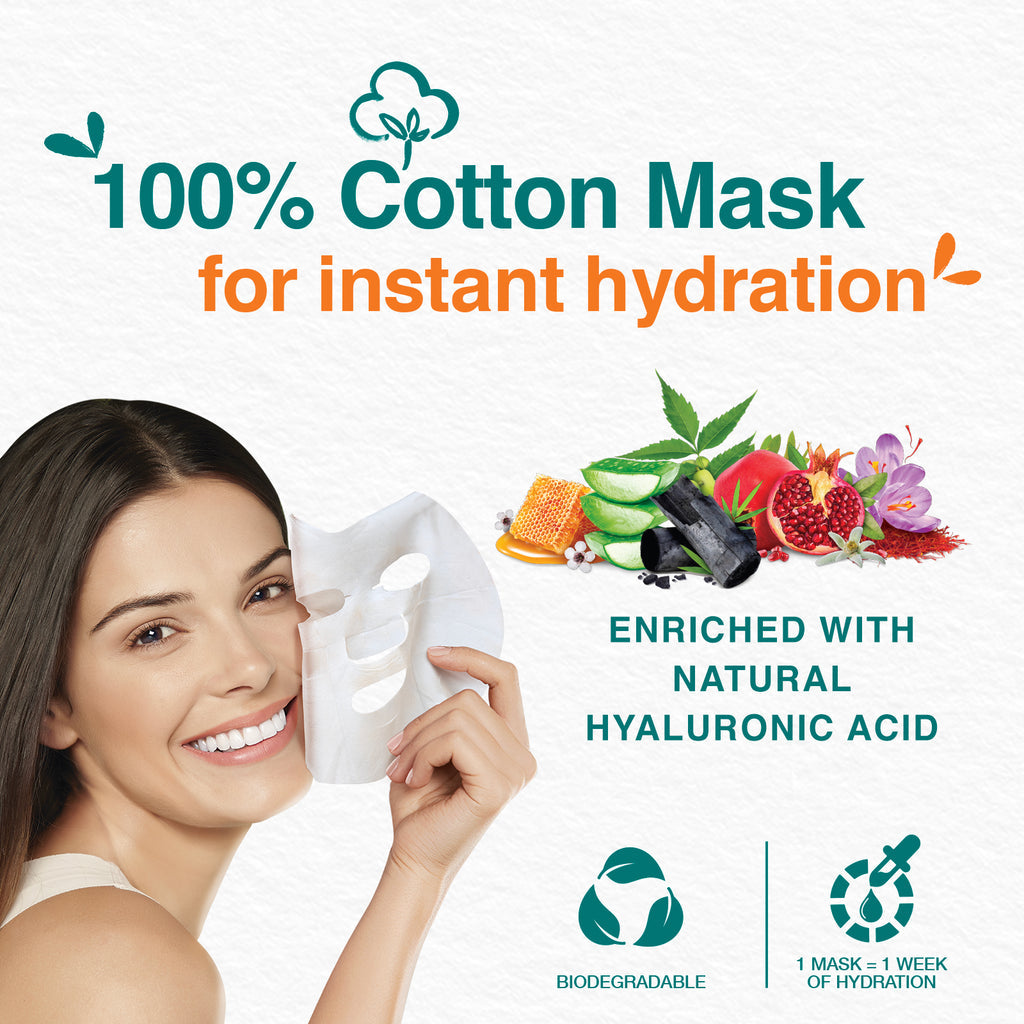 Himalaya Herbal Youthful Radiance Edelweiss & Pomegranate Sheet Mask