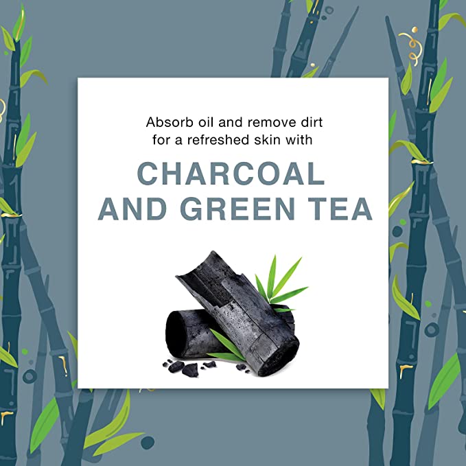 Himalaya Herbal Detoxifying Charcoal & Green Tea Bamboo Sheet Face Mask