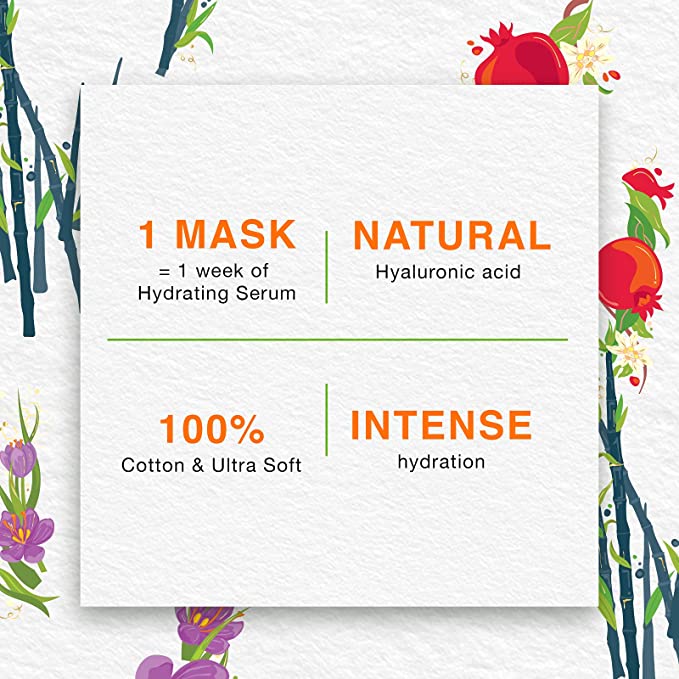 Himalaya Herbal Detoxifying Charcoal & Green Tea Bamboo Sheet Face Mask