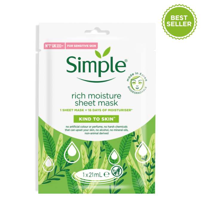 Simple Rich Moisture Sheet Mask