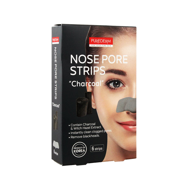 Purederm Nose Strips Charcoal 6 Strips