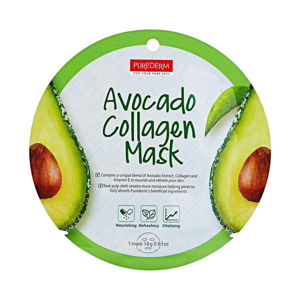 Purederm Avocado Collagen Mask