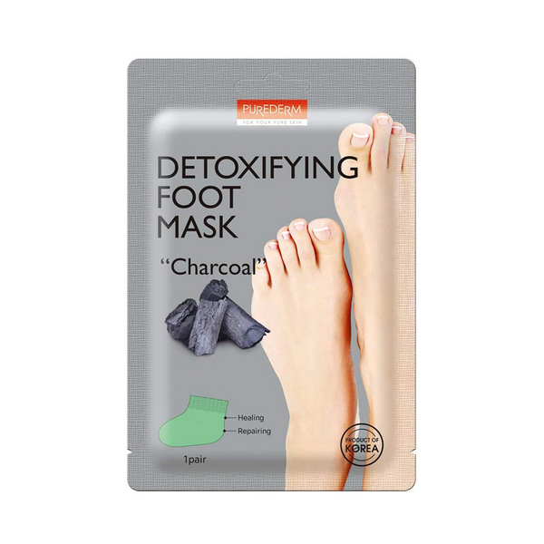 Purederm Detoxifying Foot Mask Charcoal