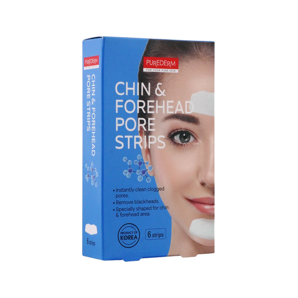 Purederm Chin & Forehead Pore Strips 6 Strips