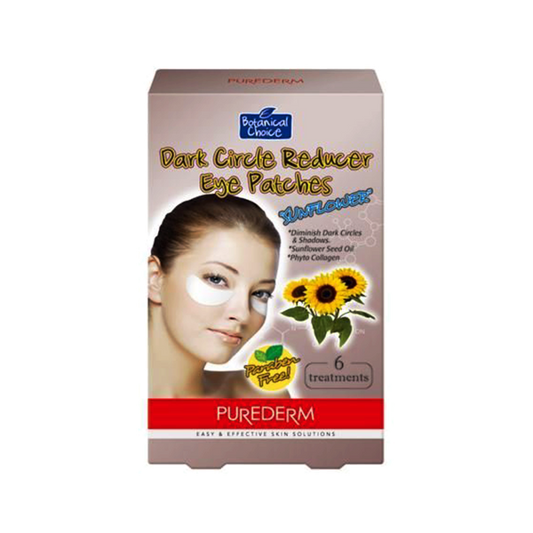 Purederm Dark Circle Reducer Sunflower Eye Patches - 4 Patches