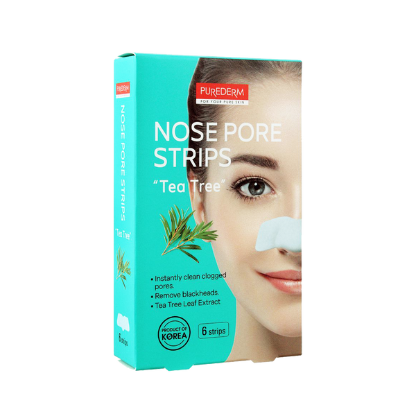 Purederm Nose Strips Tea Tree 6 Strips
