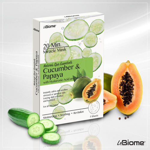 BioMiracle LeBiome Cucumber & Papaya Mask