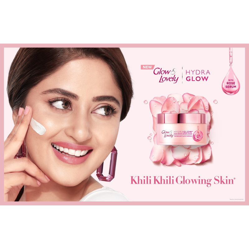 Glow and Lovely HydraGlow Rose Enrich Serum Cream