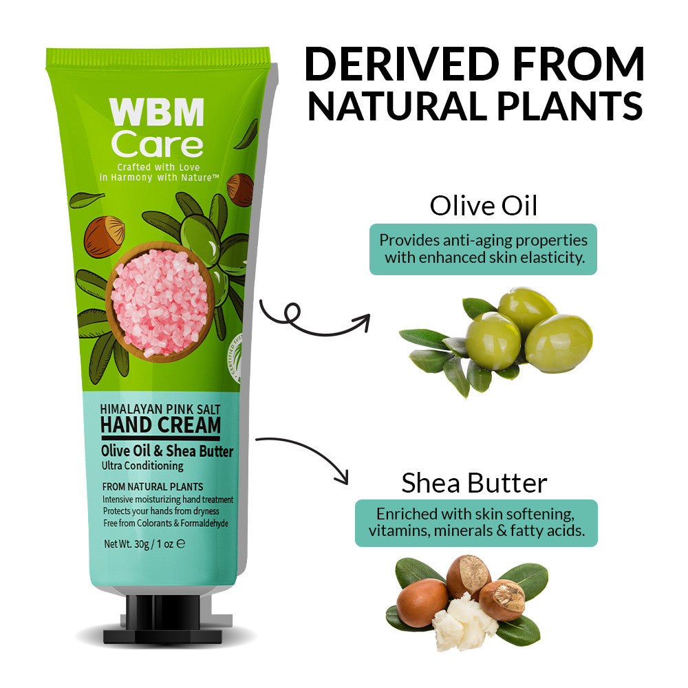 WBM Hand Cream Olive Oil And Shea Butter 30g