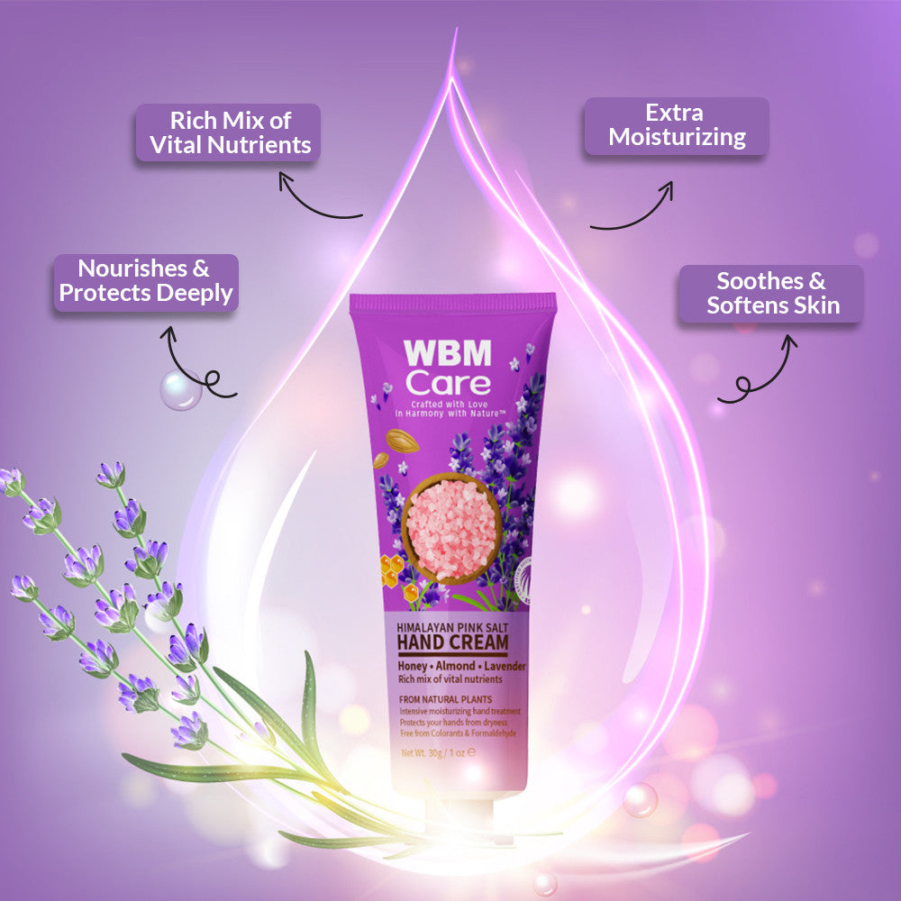 WBM Hand Cream Almond Honey & Lavender 30g