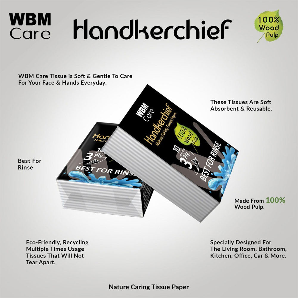 WBM Handkerchief Tissue Paper 10 Sheets