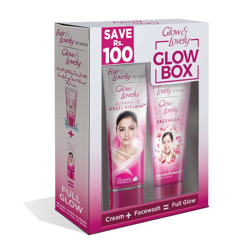 Glow and Lovely Multivitamin Face Cream and Face Wash