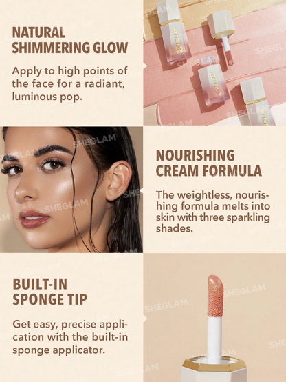 Sheglam original Glow Bloom Liquid Highlighter - Vanilla Frost