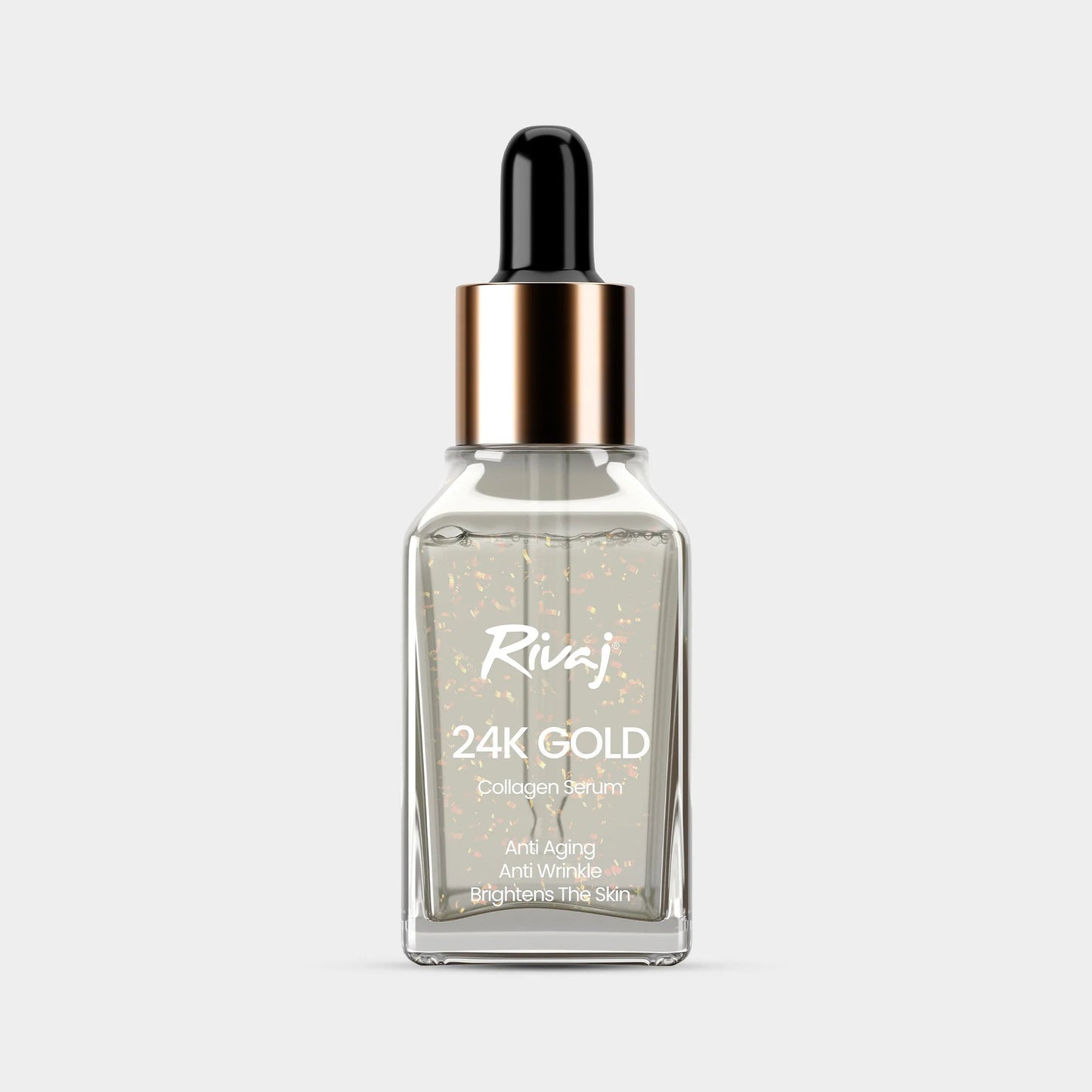 Rivaj UK 24K Gold Face Serum 30ml β Anti-Wrinkle, Pore Minimizing & Moisturizing Beauty Serum for All Skin Types