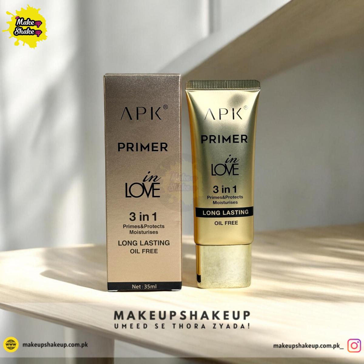 APK Prime Oil Free Primer 3 in 1 – 35 ml