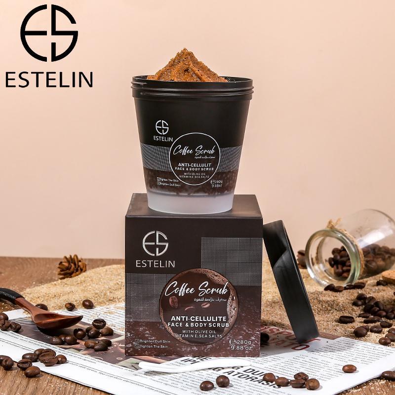 Estelin Coffe Face & Body Scrub 280G