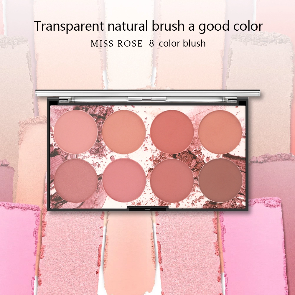 Miss Rose 8in1 Blusher Miss Rose 8in1 Blusher Miss Rose 8in1 Blusher