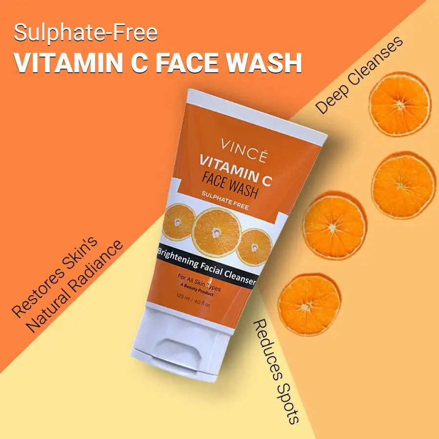 Vince - Vitamin C Face Wash - 120Ml