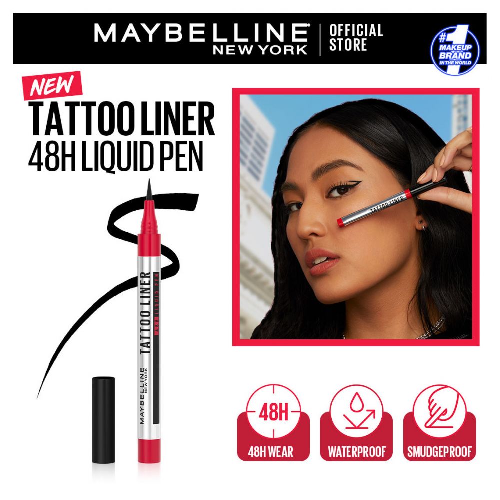 Maybelline Tattoo Liner 48H Liquid Pen — Up to 40% OFF