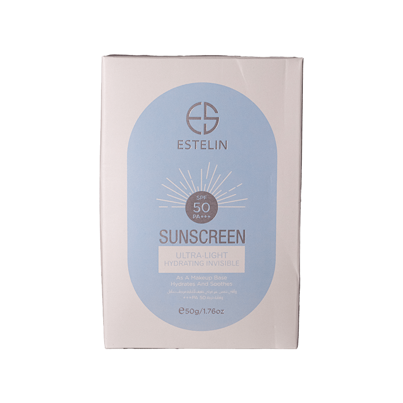 Estelin - Ultra Light Hydrating Invisible Sunscreen Spf 50 Pa+++- 50G