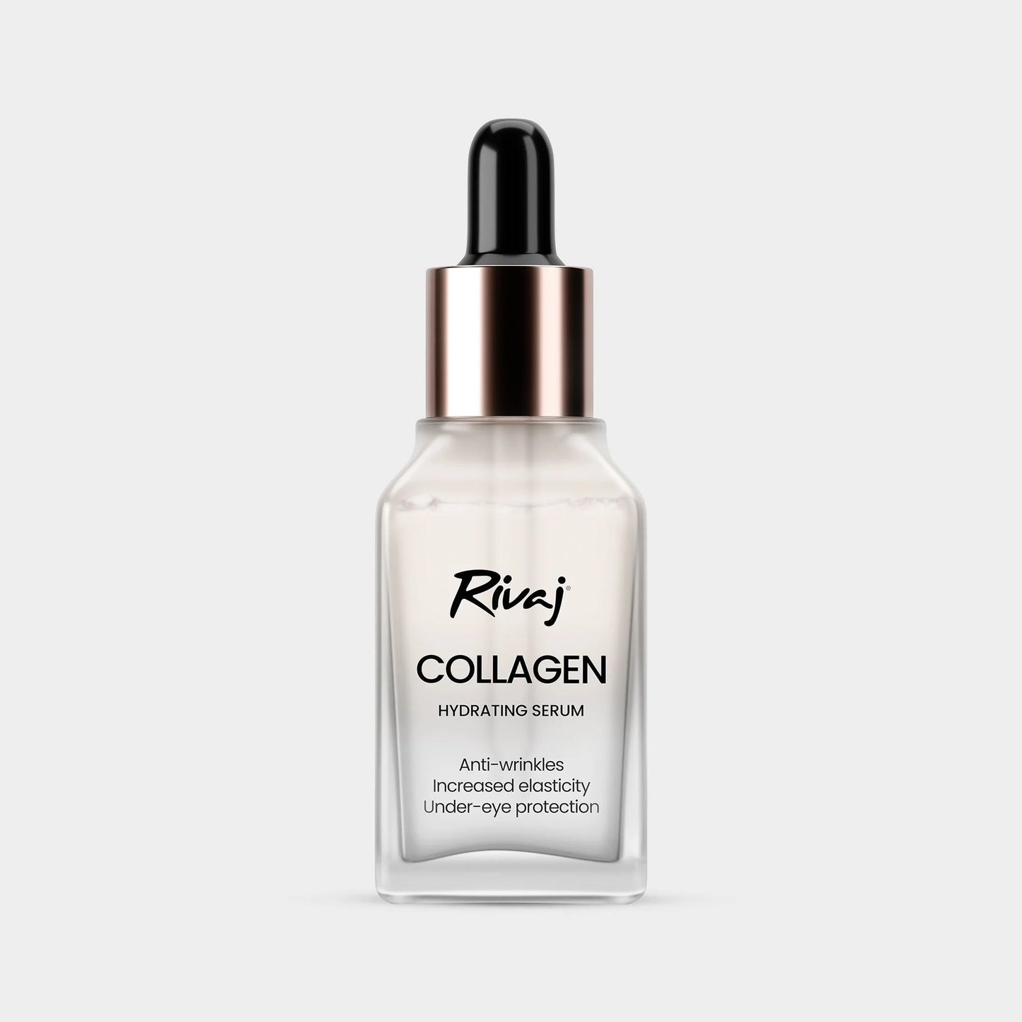 Rivaj Collagen Face Serum 30ml – Anti-Wrinkle, Skin Firming & Youthful Glow Formula with Hyaluronic Acid
