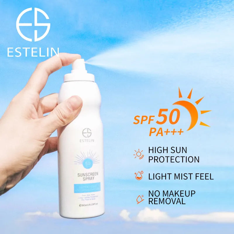 Estelin - Ultra Light Hydrating Invisible Sunscreen Spray Spf 50 Pa+++- 180G