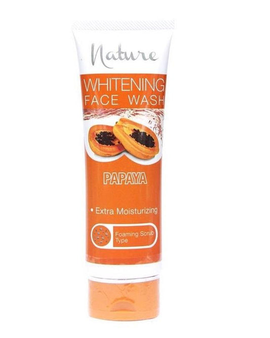 Nature whitening face wash
