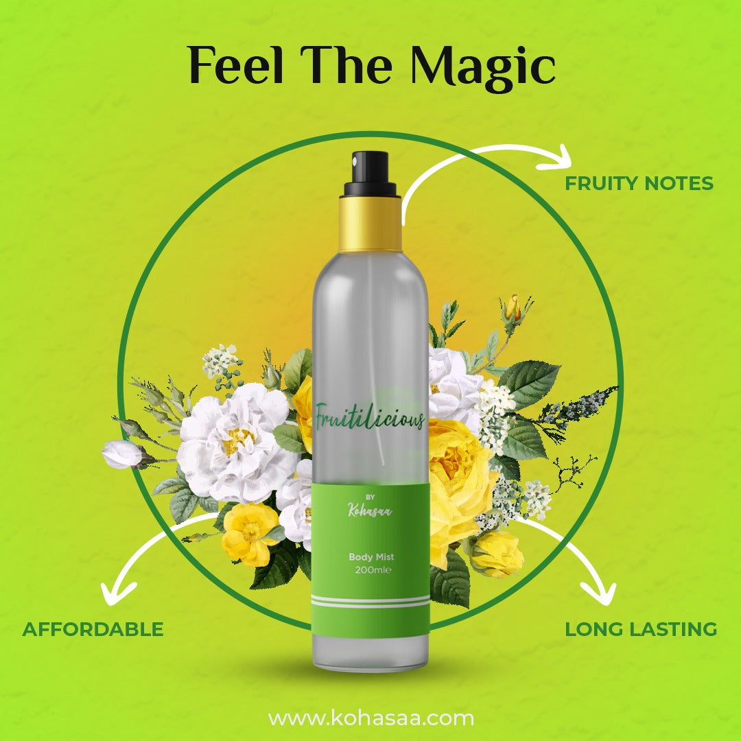 Kohasaa by truly komal body mist 200ml