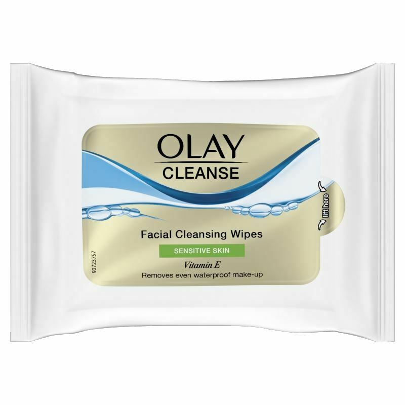 Olay Facial Cleansing Wipes Sensitive Skin Pack of 20