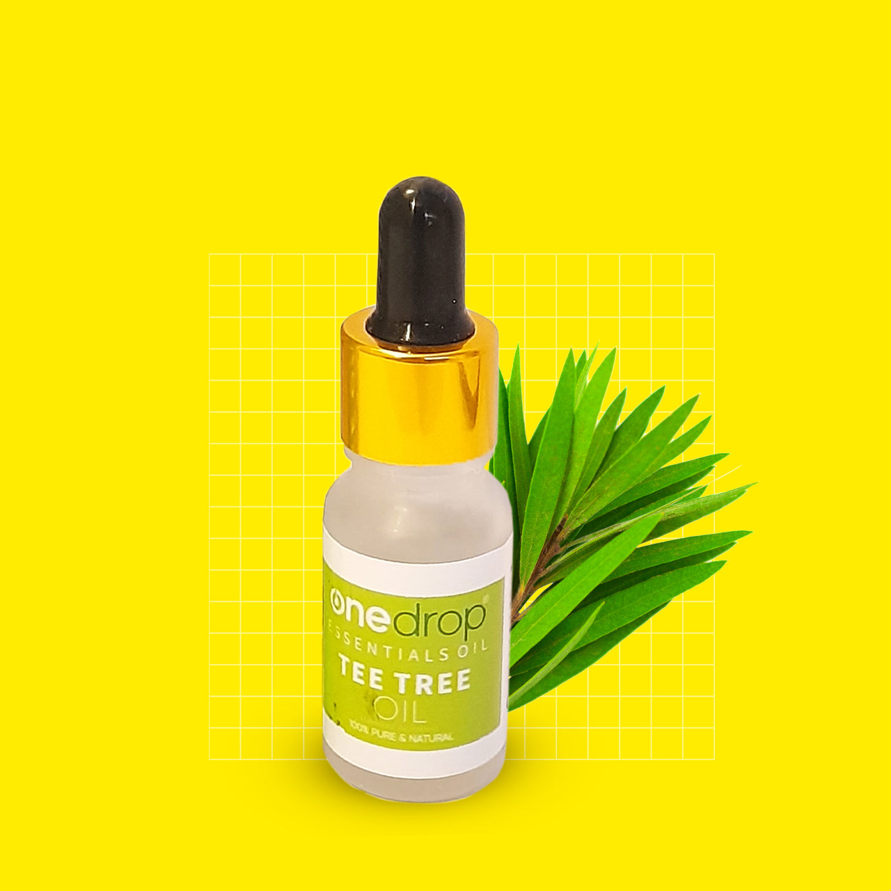 Onedrop Essential Oil Tea Tree 100 % Pure & Natural 10ml