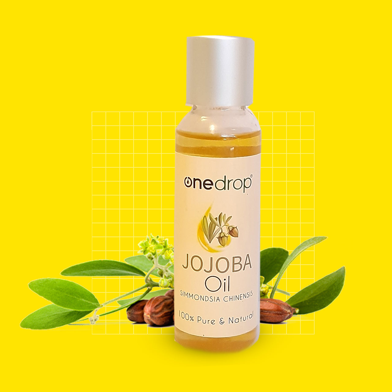 Onedrop Jojoba Oil Simmondsia Chinensis 100 % Pure & Natural 100ml