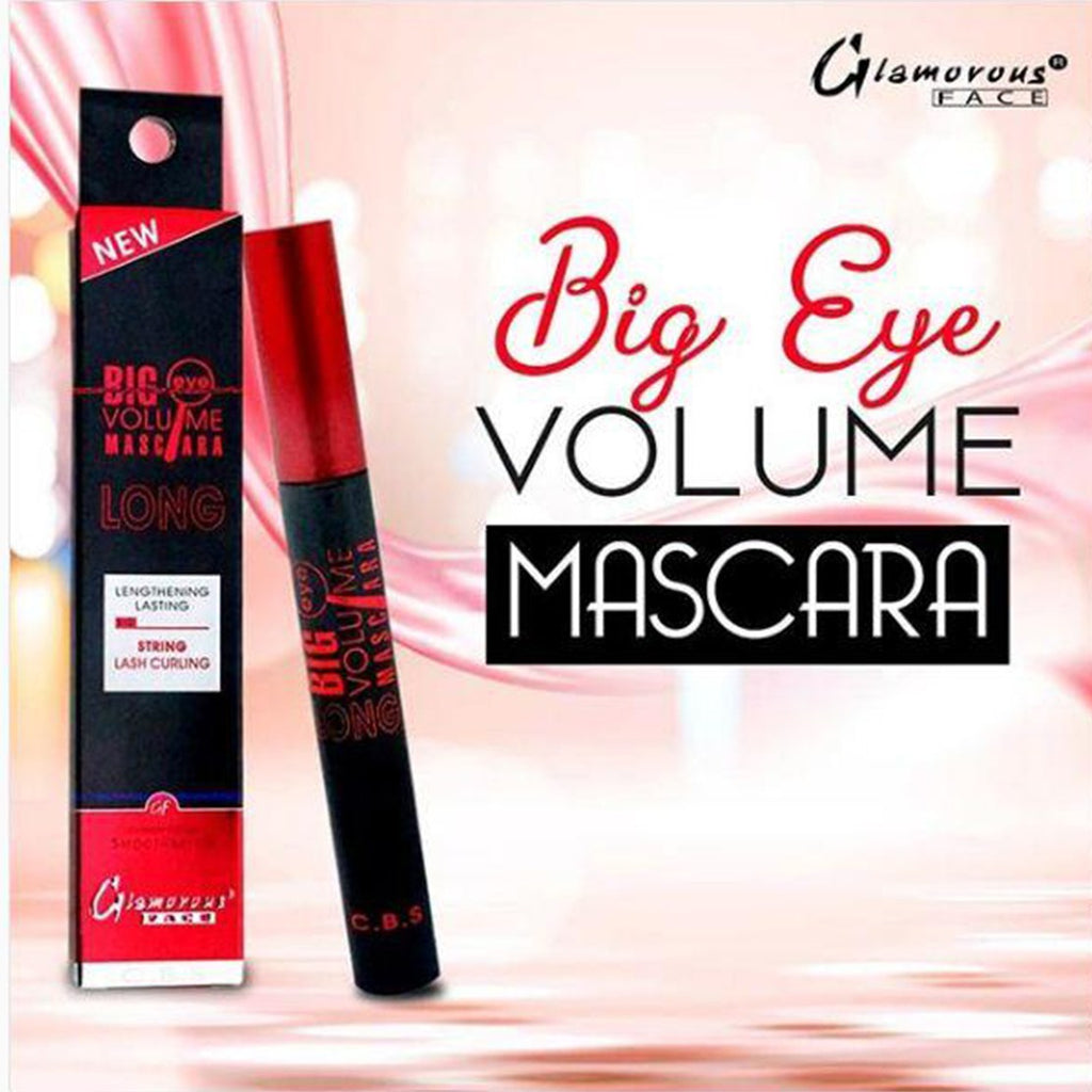 Glamorous Face Long Lasting Water Proof Volume Mascara - Zernib