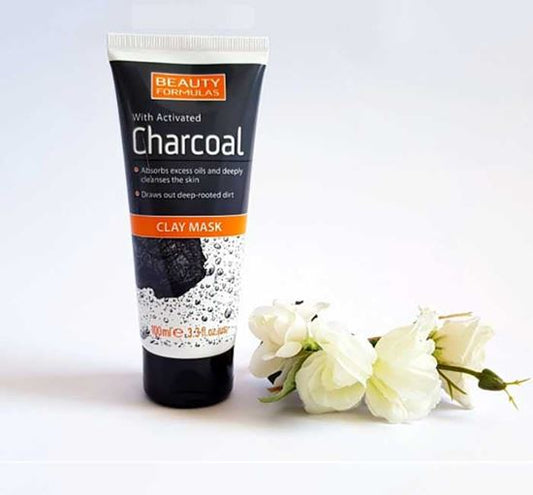 Beauty Formula Charcoal Clay Mask 100ml