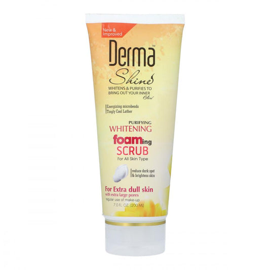 Derma Shine Whitening Foaming Scrub 200g