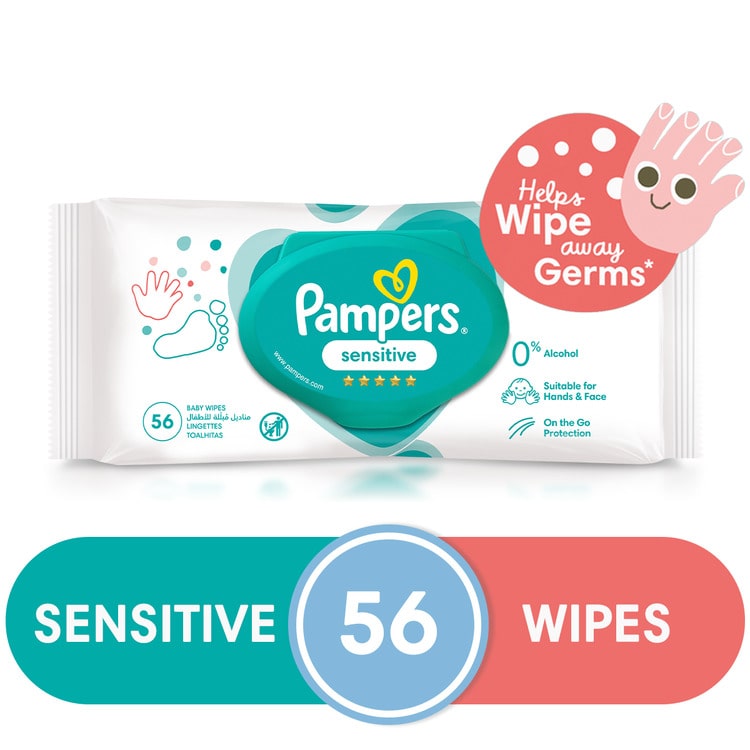 Pampers Baby Wipes Sensitive
