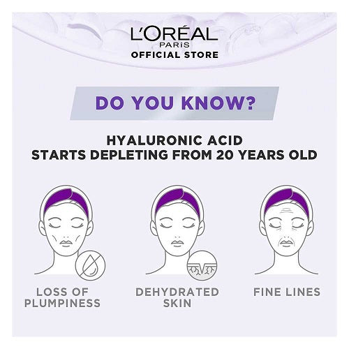 L'Oreal Paris Revitalift Hyaluronic Acid Plumping Fresh Mix Serum Mask X 1