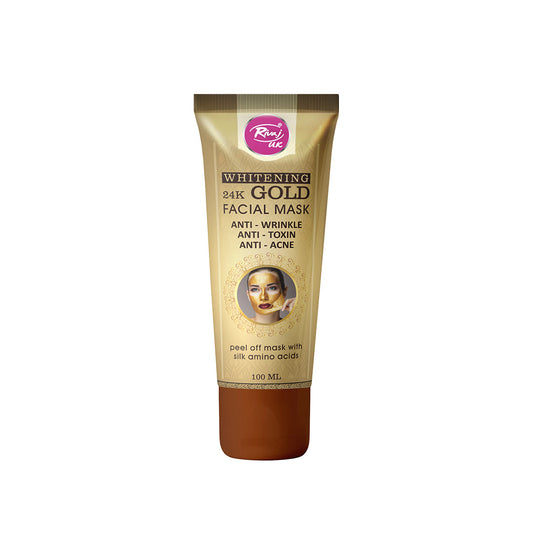 Rivaj UK Whitening 24K Gold Facial Mask 100ml