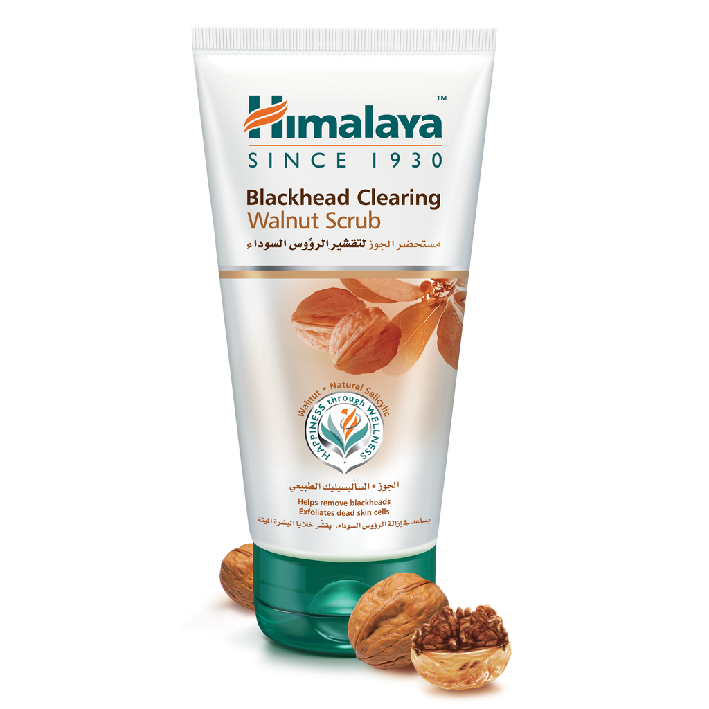Himalaya Herbal Blackhead Clearing Walnut Scrub 150ml