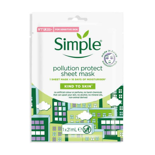Simple Pollution Protect Sheet Mask