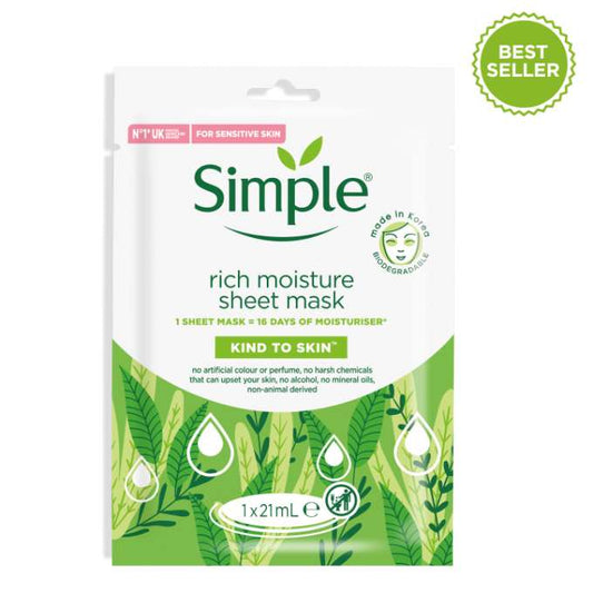 Simple Rich Moisture Sheet Mask