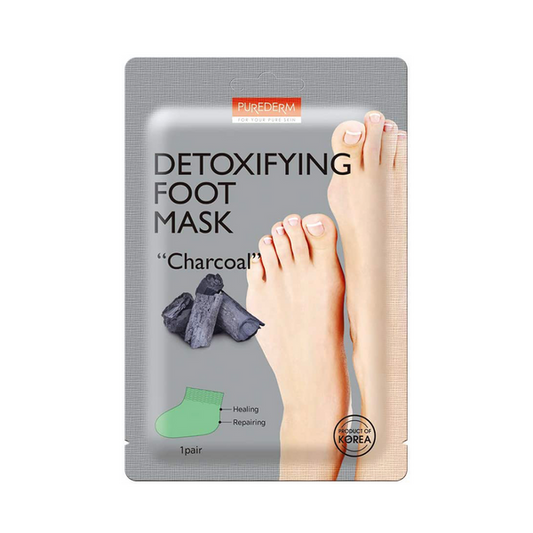 Purederm Detoxifying Foot Mask Charcoal