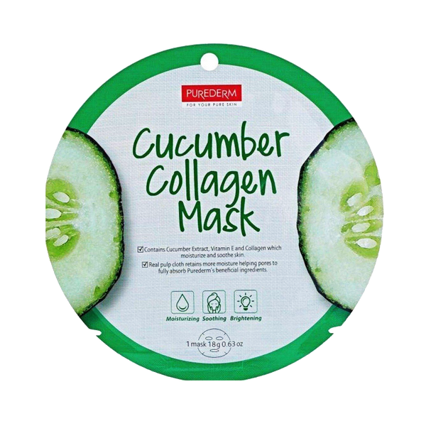 Purederm Cucumber Collagen Mask