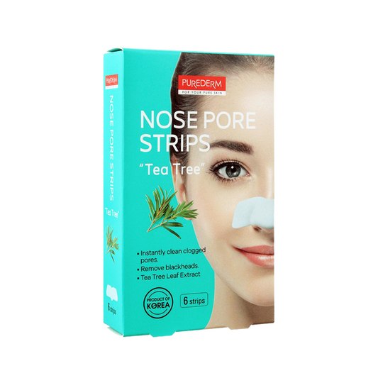 Purederm Nose Strips Tea Tree 6 Strips