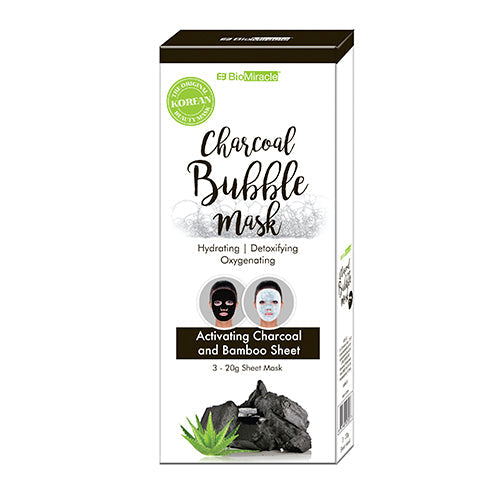 BioMiracle Charcoal Bubble Mask