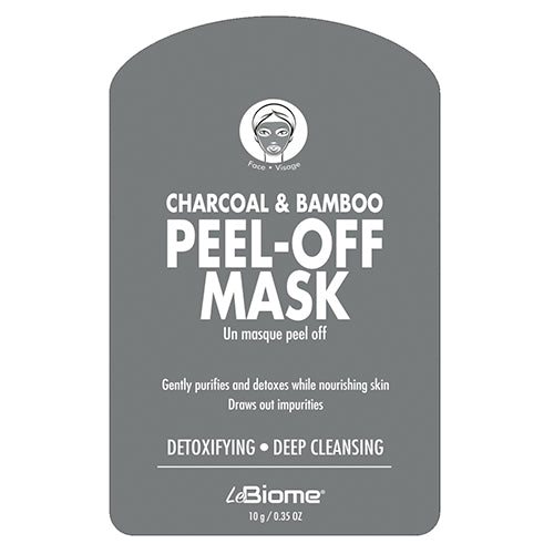 BioMiracle LeBiome Charcoal And Bamboo Peel Off Mask