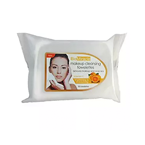 BioMiracle Makeup Towelettes Vitamin C 30Pcs